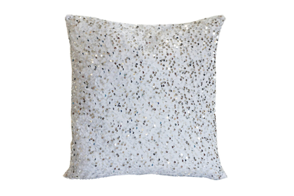 Elegant Sequin Accent Pillow for Living Room or Bedroom