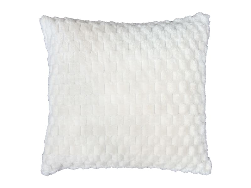 Plush Flannel Cushion with Tortoise Shell Pattern—Soft Decorative Throw Pillow for Sofa & Bed