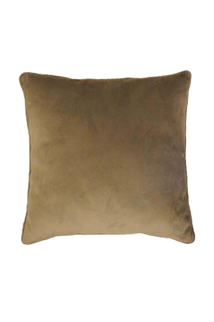 Litchi Pattern Velvet Cushion – Dutch Velvet, Piped Edge Design