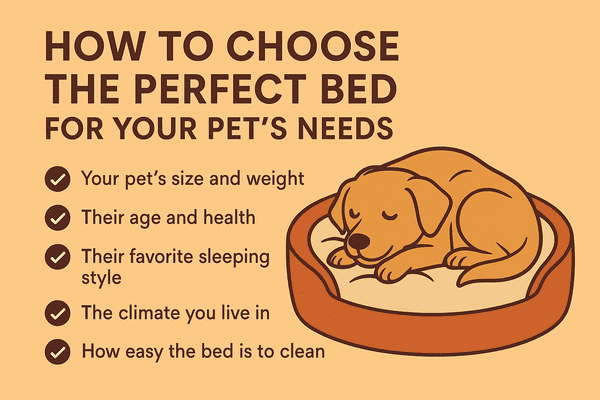 How to Choose the Perfect Bed for Your Pet’s Needs?