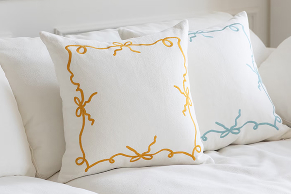 What is a bow pillow used for?