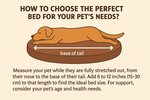 A person measuring a sleeping golden retriever with a soft tape measure.