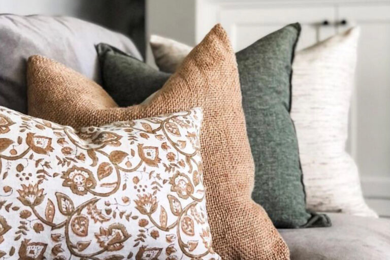 Is linen good for throw pillows?
